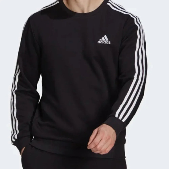 Adidas Men’s Crew Neck Sweatshirt - Picture 1 of 6